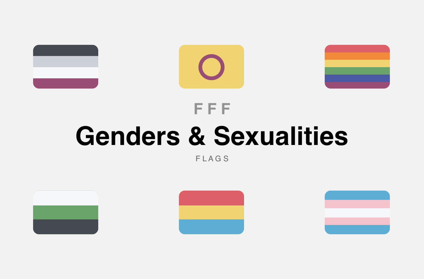 FFF Genders & Sexualities Flags